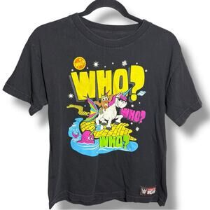 WWE The New Day “Who? / New Day That’s Who!” Unicorn Graphic Tee